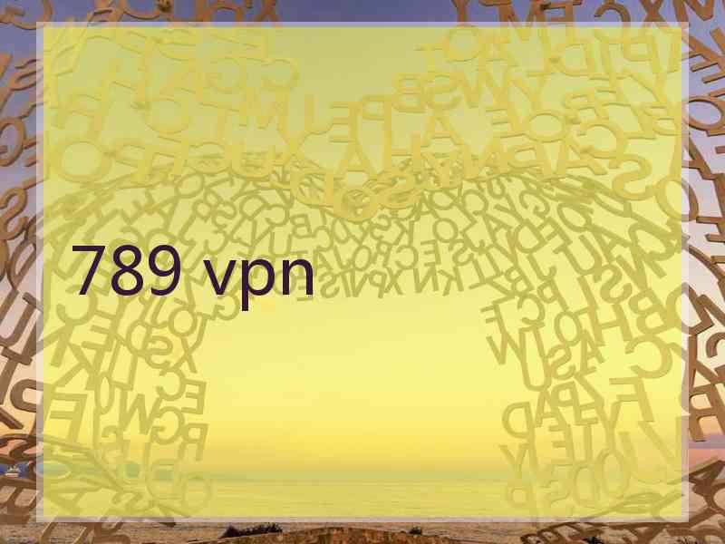 789 vpn