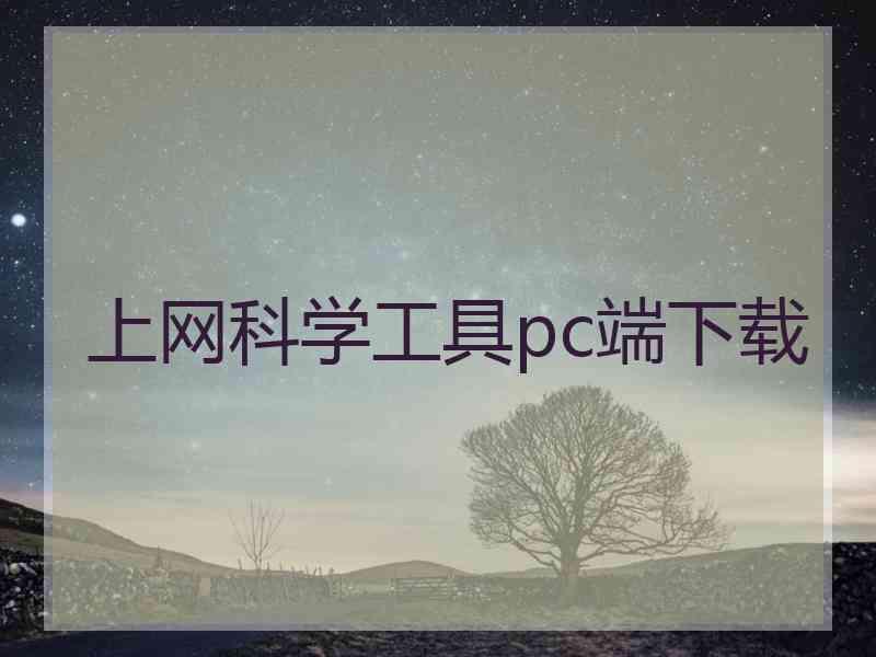 上网科学工具pc端下载