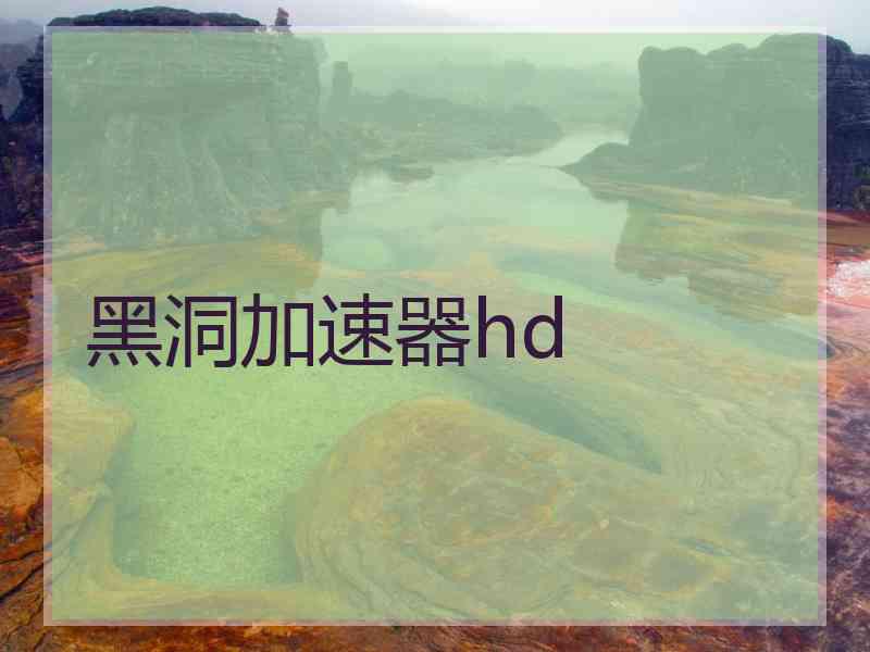 黑洞加速器hd