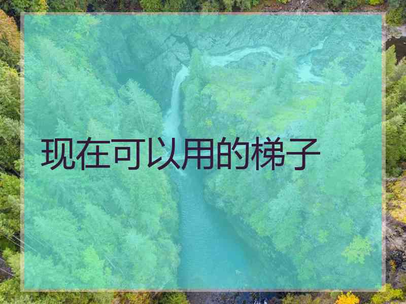 现在可以用的梯子